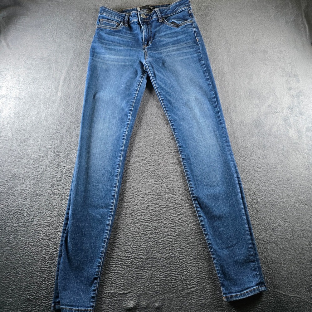 KUT from the Kloth Mia High Rise Skinny Jeans Medium Wash Blue Denim Size 6